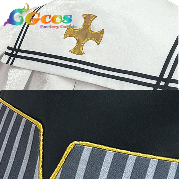 画像6: あんさんぶるスターズ! 仙石忍 真白友也 朱桜司 ユメ 堕天使の晩餐会衣装 コスプレ衣装 (6)