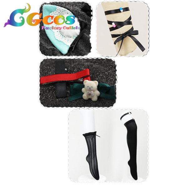 画像12: バーチャルYouTuber VTuber アザ妹 アリ コスプレ衣装 (12)