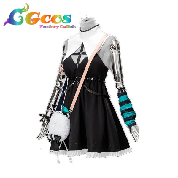 画像6: バーチャルYouTuber VTuber アザ妹 アリ コスプレ衣装 (6)