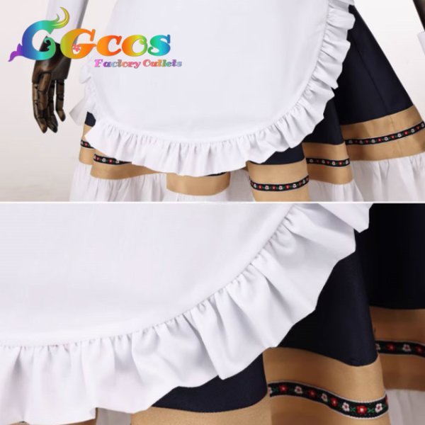 画像2: ブルーアーカイブ 牛牧ジュリ コスプレ衣装 (2)