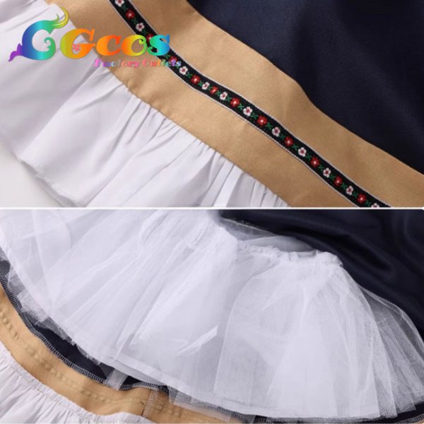 画像4: ブルーアーカイブ 牛牧ジュリ コスプレ衣装 (4)