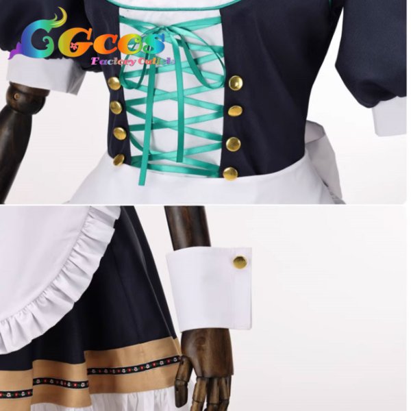 画像5: ブルーアーカイブ 牛牧ジュリ コスプレ衣装 (5)