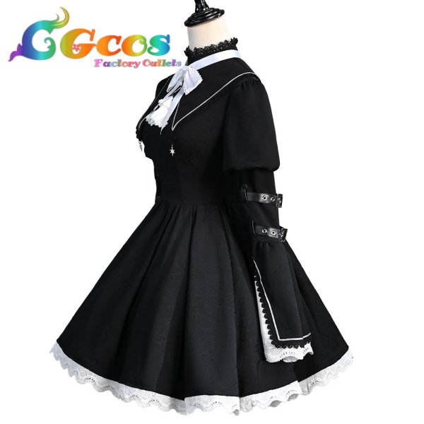 画像2: プロジェクトセカイ カラフルステージ! feat. 初音ミク 東雲絵名 神っぽいな コスプレ衣装 (2)