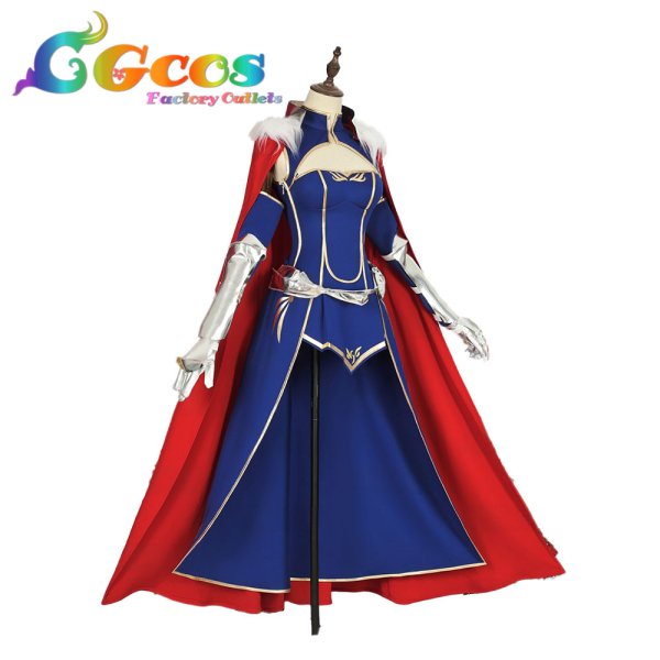 画像2: Fate/Grand Order FGO アルトリア・ペンドラゴン 霊基第三段階 コスプレ衣装 (2)