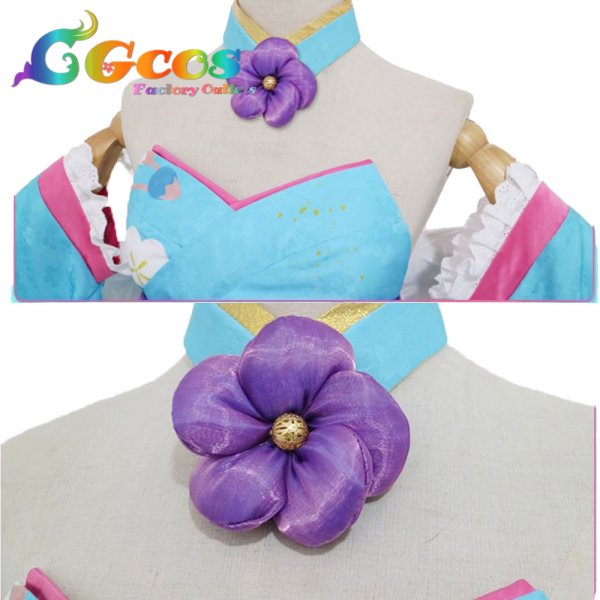画像5: VOCALOID 初音ミク 和バニー コスプレ衣装 (5)