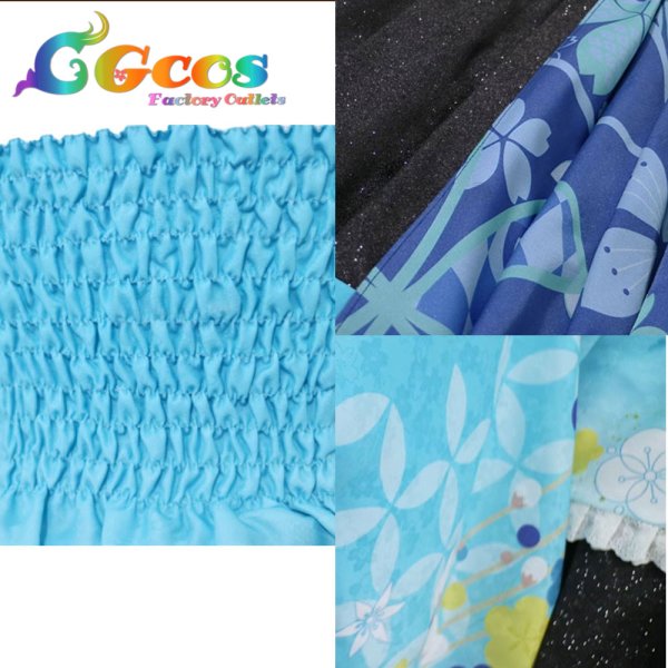 画像7: VOCALOID 初音ミク 和バニー コスプレ衣装 (7)