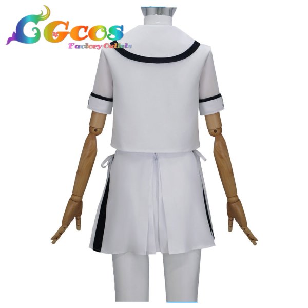 画像4: SummerPockets 鳴瀬しろは コスプレ衣装 (4)