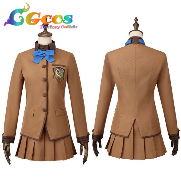 画像2: Fate/Grand Order FGO ザビ子 制服 コスプレ衣装 (2)