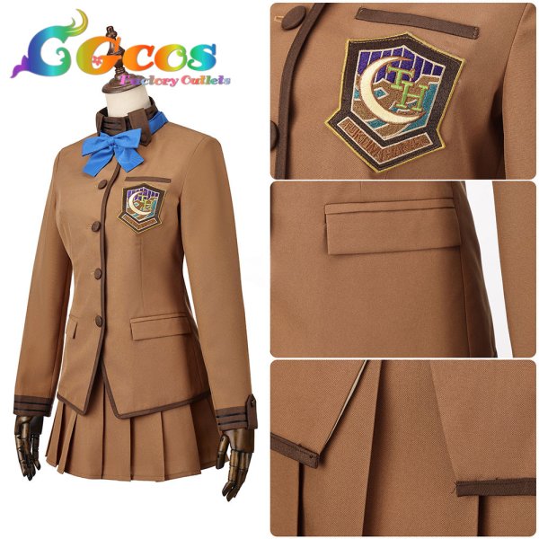 画像3: Fate/Grand Order FGO ザビ子 制服 コスプレ衣装 (3)