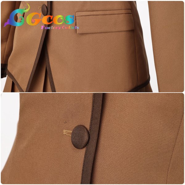 画像6: Fate/Grand Order FGO ザビ子 制服 コスプレ衣装 (6)