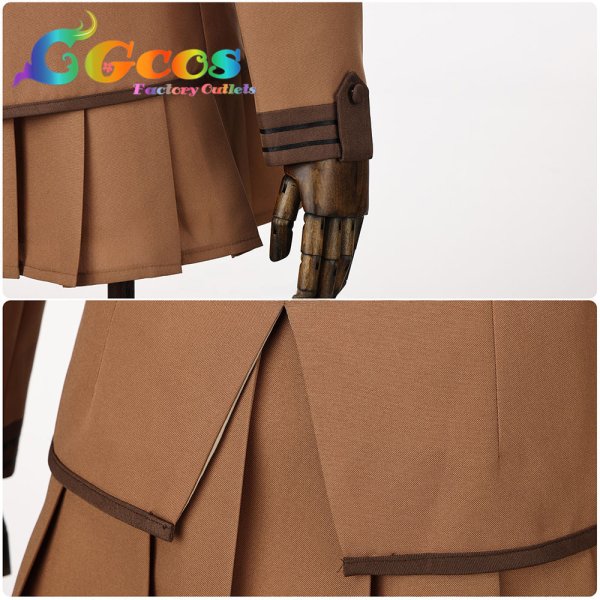 画像8: Fate/Grand Order FGO ザビ子 制服 コスプレ衣装 (8)