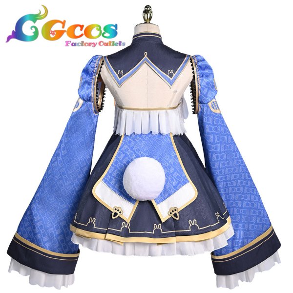 画像2: バーチャルYouTuber VTuber 兎田ぺこら ペキョンシー コスプレ衣装 (2)