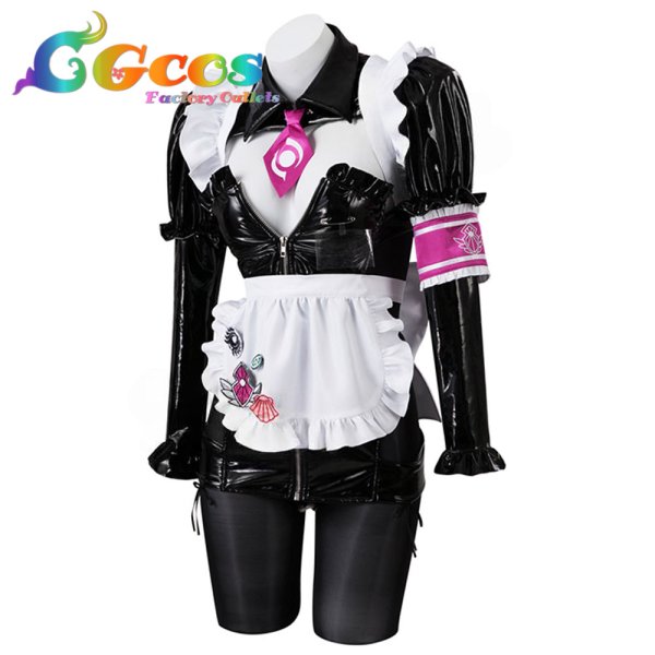 画像2: Fate/Grand Order FGO 殺生院キアラ メイド服 コスプレ衣装 (2)