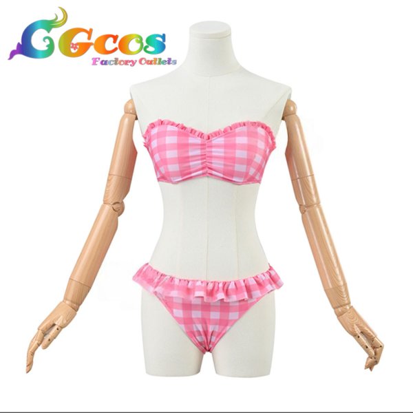 画像2: アークナイツ エイヤフィヤトラ 水着 夏の花弁FA018 コスプレ衣装 (2)