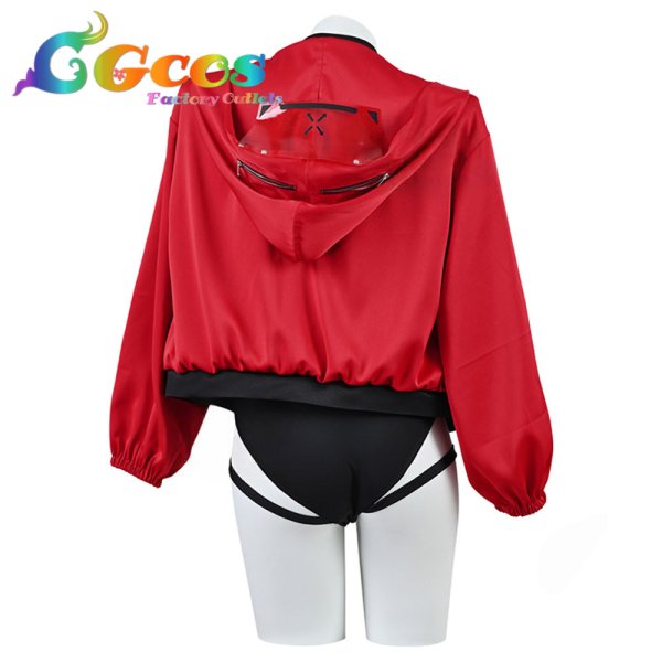 画像2: アークナイツ　Projekt Red (レッド)　水着　そよ風LB01　コスプレ衣装 (2)