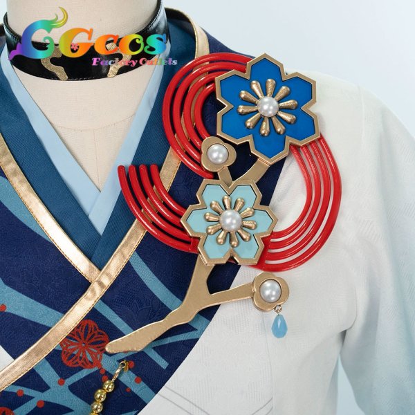 画像7: あんさんぶるスターズ！　礼瀬マヨイ　紫之創　遊木真　乙狩アドニス　氷鷹北斗　白鳥藍良　真白友也　応えたい想い／つぶらな梅花雪花　コスプレ衣装 (7)