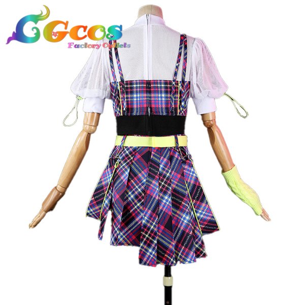 画像2: ラブライブ!スーパースター!! Liella! 桜小路きな子 Jellyfish 5yncri5e! 1stシングル コスプレ衣装 (2)