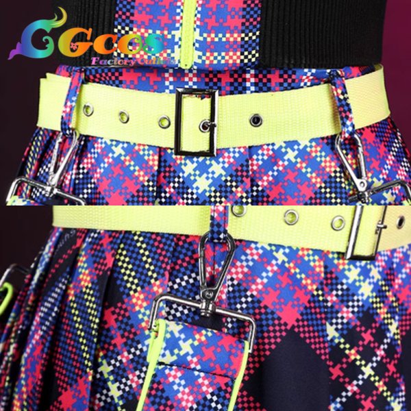 画像4: ラブライブ!スーパースター!! Liella! 桜小路きな子 Jellyfish 5yncri5e! 1stシングル コスプレ衣装 (4)