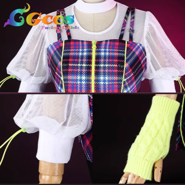 画像5: ラブライブ!スーパースター!! Liella! 桜小路きな子 Jellyfish 5yncri5e! 1stシングル コスプレ衣装 (5)