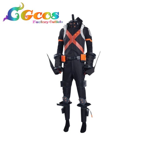 画像2: 僕のヒーローアカデミア 爆豪勝己 劇場版 コスプレ衣装 (2)