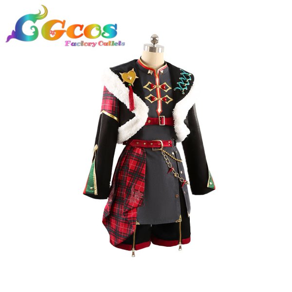 画像2: あんさんぶるスターズ! 仁兎なずな 天満光 真白友也 紫之創 OVER★飛び越せHRCN! コスプレ衣装 (2)