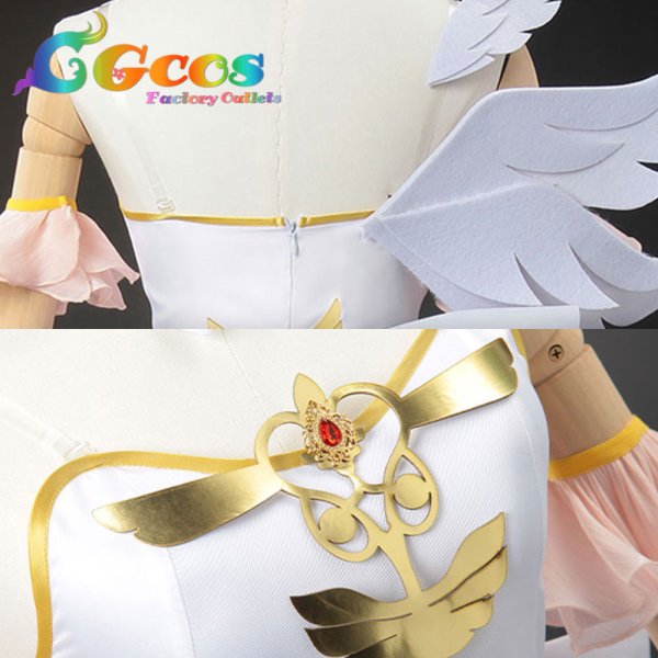 画像7: プロジェクトセカイ カラフルステージ! feat. 初音ミク 暁山瑞希 天使衣装 アイディスマイル コスプレ衣装 (7)