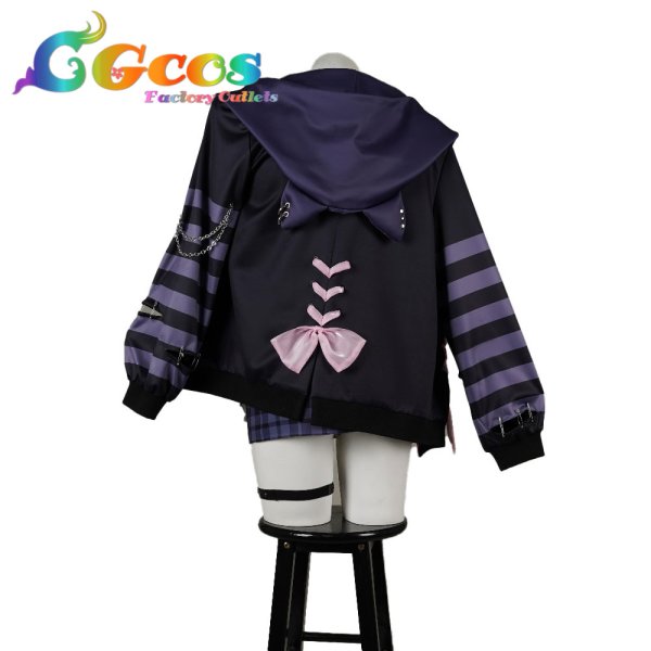 画像3: バーチャルYouTuber　VTuber　ラオーラ・パンテーラ　Gothera　コスプレ衣装 (3)