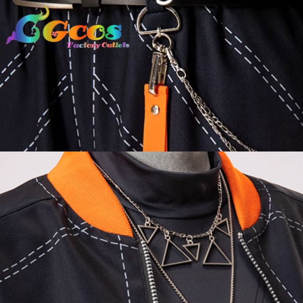 画像5: プロジェクトセカイ カラフルステージ!feat.初音ミク　東雲彰人　CR詠ZY　コスプレ衣装 (5)