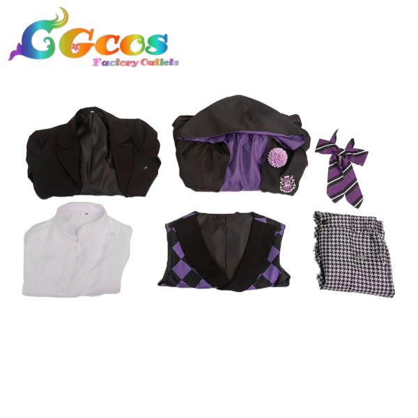 画像5: 黒執事 -寄宿学校編-　グレゴリー・バイオレット　コスプレ衣装 (5)