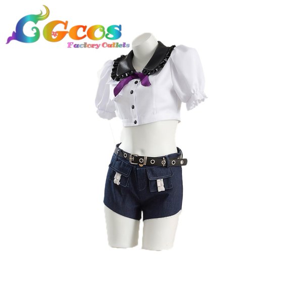 画像2: パンティ&ストッキングwithガーターベルト　ストッキング　1日署長(ポリス)　コスプレ衣装 (2)