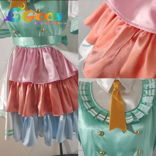 画像5: ラブライブ! サンシャイン!!　国木田花丸　重なる心の音 リコ　コスプレ衣装 (5)