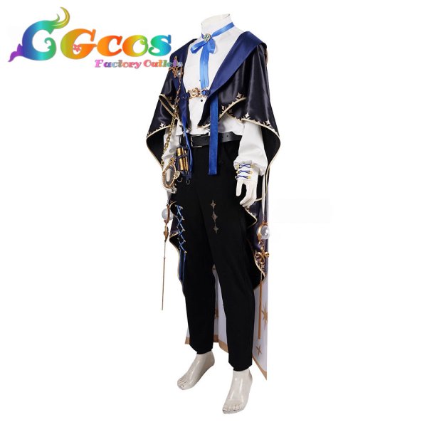 画像2: バーチャルYouTuber　Vtuber　星導ショウ　鑑定士の服　コスプレ衣装 (2)