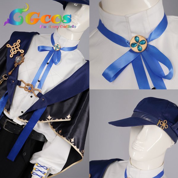 画像5: バーチャルYouTuber　Vtuber　星導ショウ　鑑定士の服　コスプレ衣装 (5)