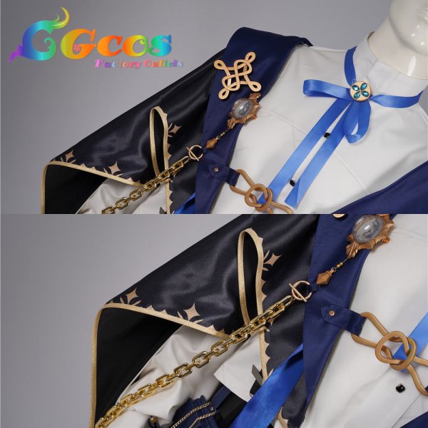 画像6: バーチャルYouTuber　Vtuber　星導ショウ　鑑定士の服　コスプレ衣装 (6)