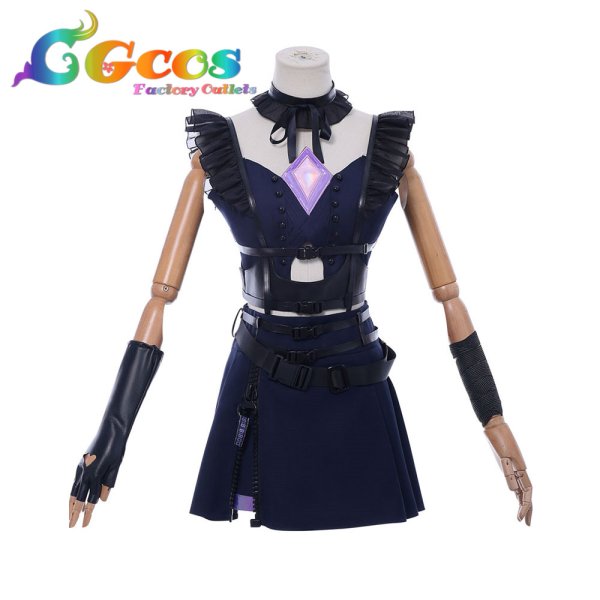 画像3: バーチャルYouTuber　Vtuber　古石ビジュー　厨二病衣装　コスプレ衣装 (3)