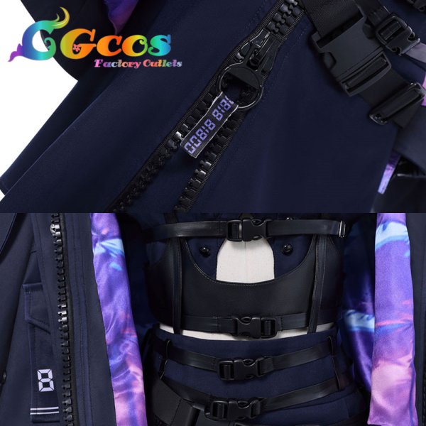 画像7: バーチャルYouTuber　Vtuber　古石ビジュー　厨二病衣装　コスプレ衣装 (7)