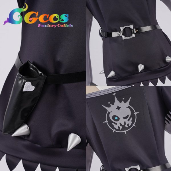 画像7: バーチャルYouTuber　VTuber　輪堂千速　初期2D　コスプレ衣装 (7)