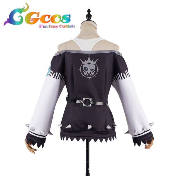 画像3: バーチャルYouTuber　VTuber　輪堂千速　初期2D　コスプレ衣装 (3)