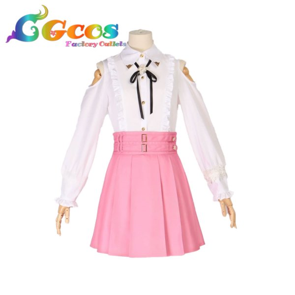 画像4: バーチャルYouTuber　VTuber　森美声　カワイイ衣装　コスプレ衣装 (4)