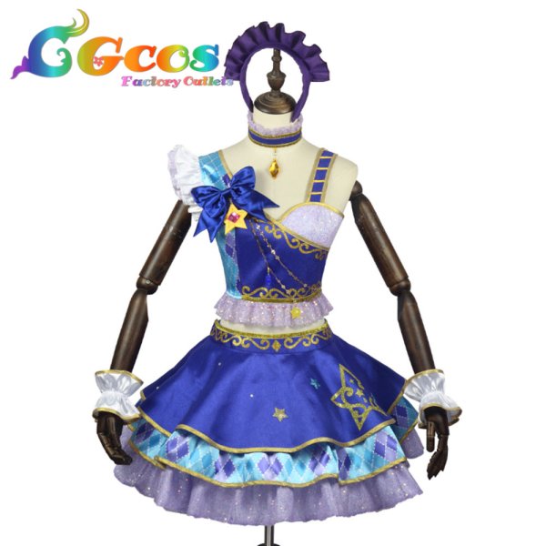 画像1: アイカツスターズ!　桜庭ローラ　コスプレ衣装 (1)
