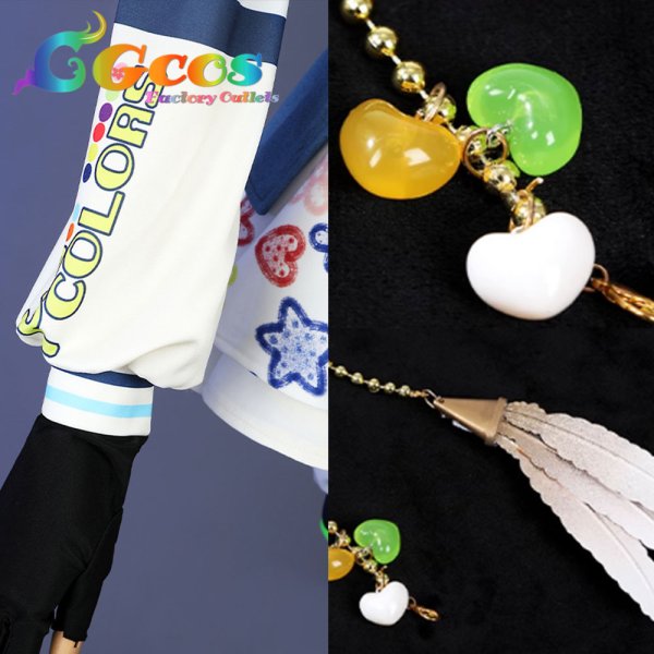 画像13: ラブライブ! School idol project　南ことり　クレヨン編　覚醒後　コスプレ衣装 (13)