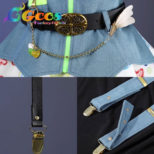 画像14: ラブライブ! School idol project　小泉花陽　クレヨン編　覚醒後　コスプレ衣装 (14)