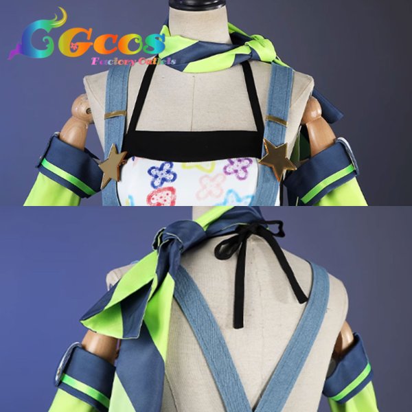 画像7: ラブライブ! School idol project　小泉花陽　クレヨン編　覚醒後　コスプレ衣装 (7)