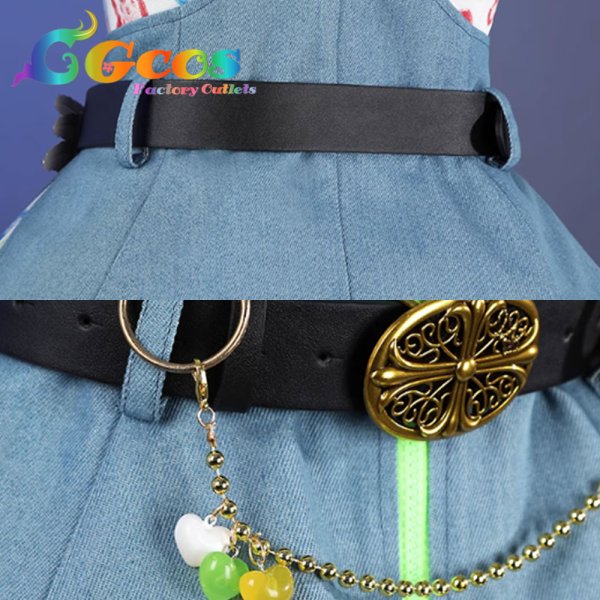 画像8: ラブライブ! School idol project　小泉花陽　クレヨン編　覚醒後　コスプレ衣装 (8)