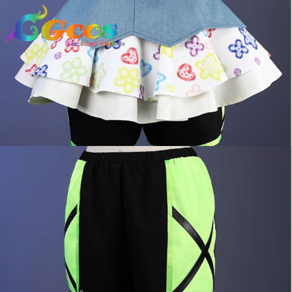 画像9: ラブライブ! School idol project　小泉花陽　クレヨン編　覚醒後　コスプレ衣装 (9)