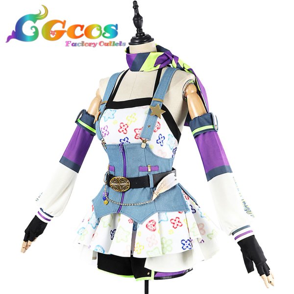 画像2: ラブライブ! School idol project 東條希 クレヨン編 覚醒後 コスプレ衣装 (2)