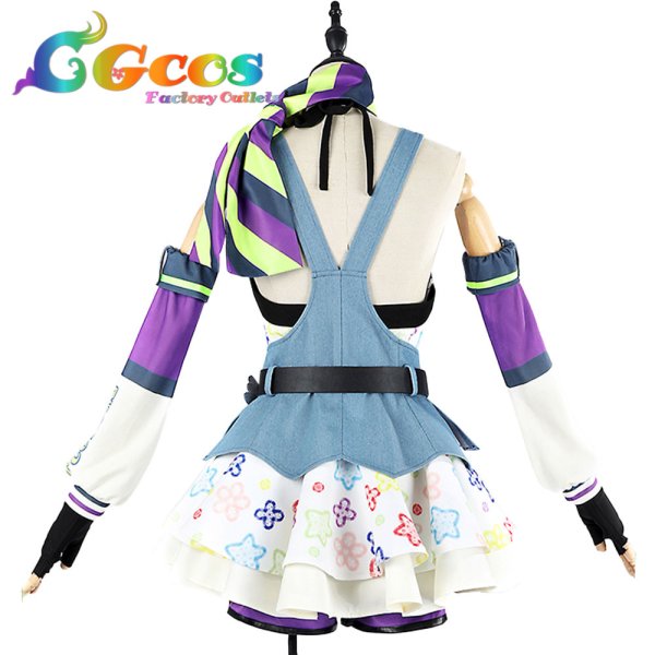 画像3: ラブライブ! School idol project 東條希 クレヨン編 覚醒後 コスプレ衣装 (3)