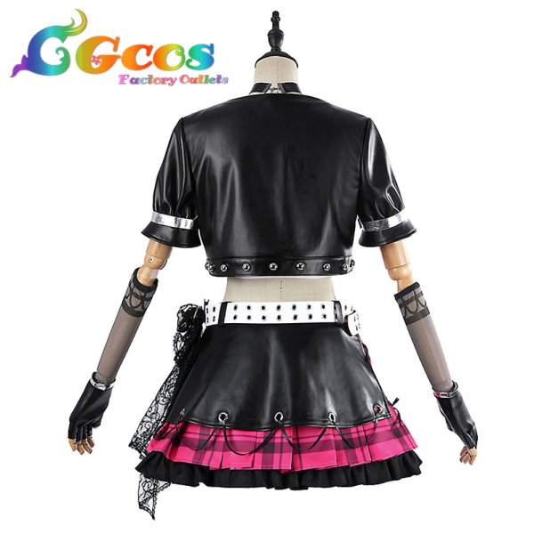 画像2: ラブライブ! School idol project　矢澤にこ　ロック編　覚醒後　コスプレ衣装 (2)