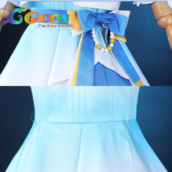 画像6: ラブライブ! サンシャイン!!　高海千歌　Aqours　9周年記念　コスプレ衣装 (6)