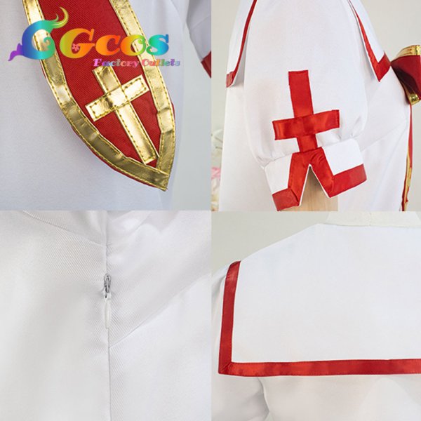 画像6: Fate/kaleid liner プリズマ☆イリヤ　イリヤスフィール・フォン・アインツベルン　制服Ver.　コスプレ衣装 (6)